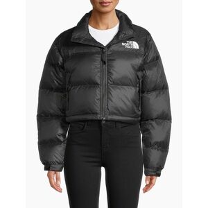 NWT The North Face Nuptse Cropped Down Puffer Jacket - size XL